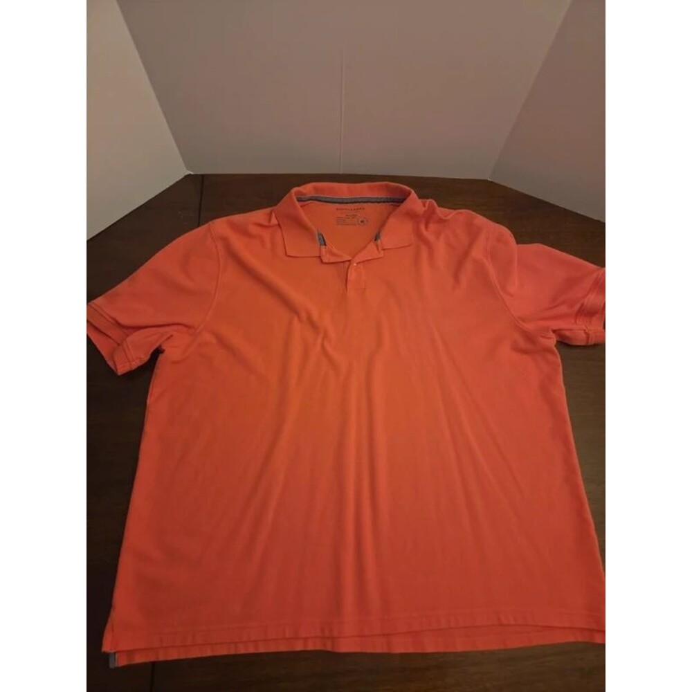 Saddlebred Men’s Peach Polo Shirt Size 3XLT Tall